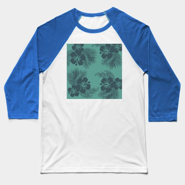 GTA Vice City Inspired Tropical Design Baseball T-Shirt by The Libertarian Frontier 